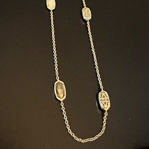 Kendra Scott Gold and Silver Long Necklace